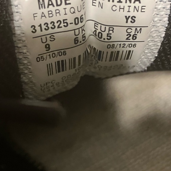 NIKE AIR low top leather black and pink women’s shoes size 9 - Picture 9 of 11